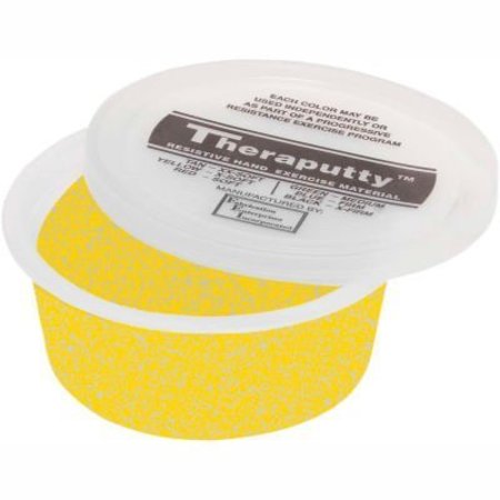 FABRICATION ENTERPRISES TheraPutty® Sparkle Exercise Putty, Yellow, X-Light, 2 Ounce 315845